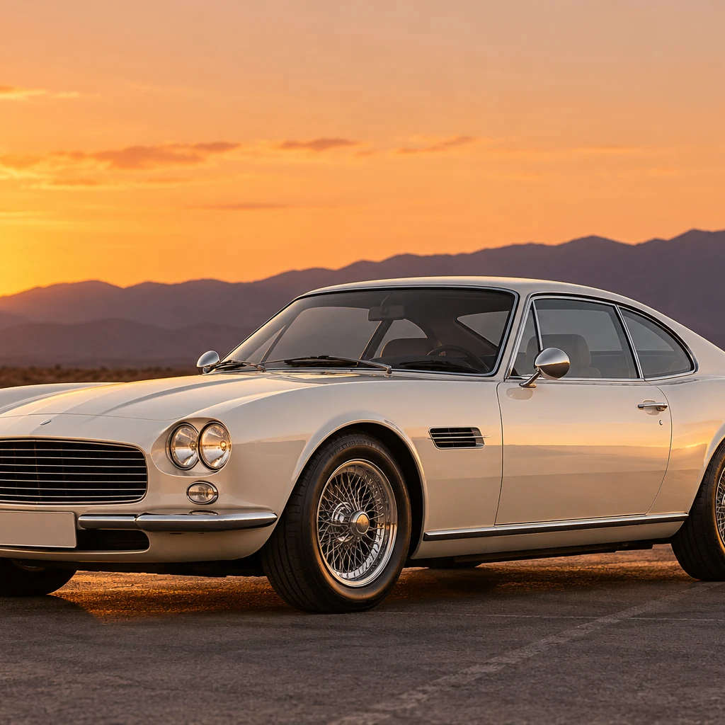 White vintage GT